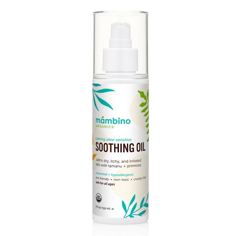Calming Ultra-Sensitive Baby Oil, Jojoba + Primrose