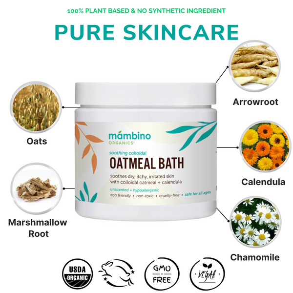 Colloidal Oatmeal Bath Recipe for Itchy Dry Skin