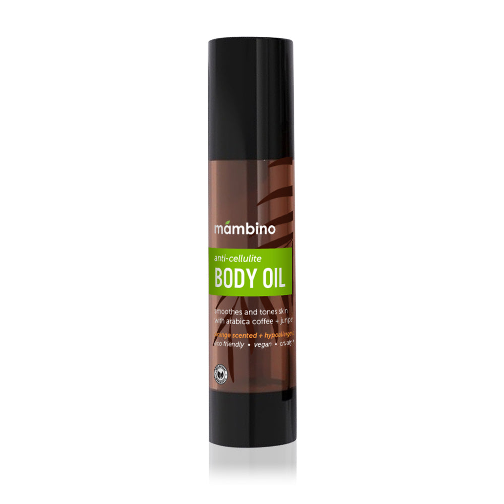 Anti-Cellulite Smoothing Body Oil, Arabica Coffee + Juniper