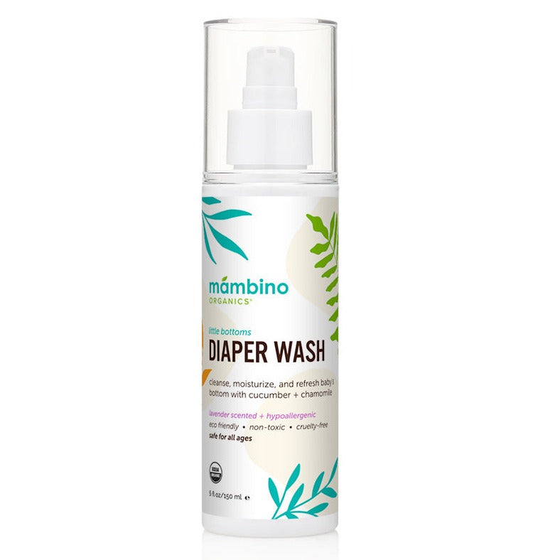 Little Bottoms Diaper Area Wash, Cucumber + Chamomile