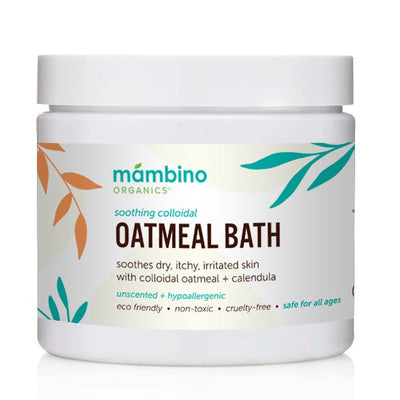 Our Soothing Colloidal Oatmeal Bath Powder on white