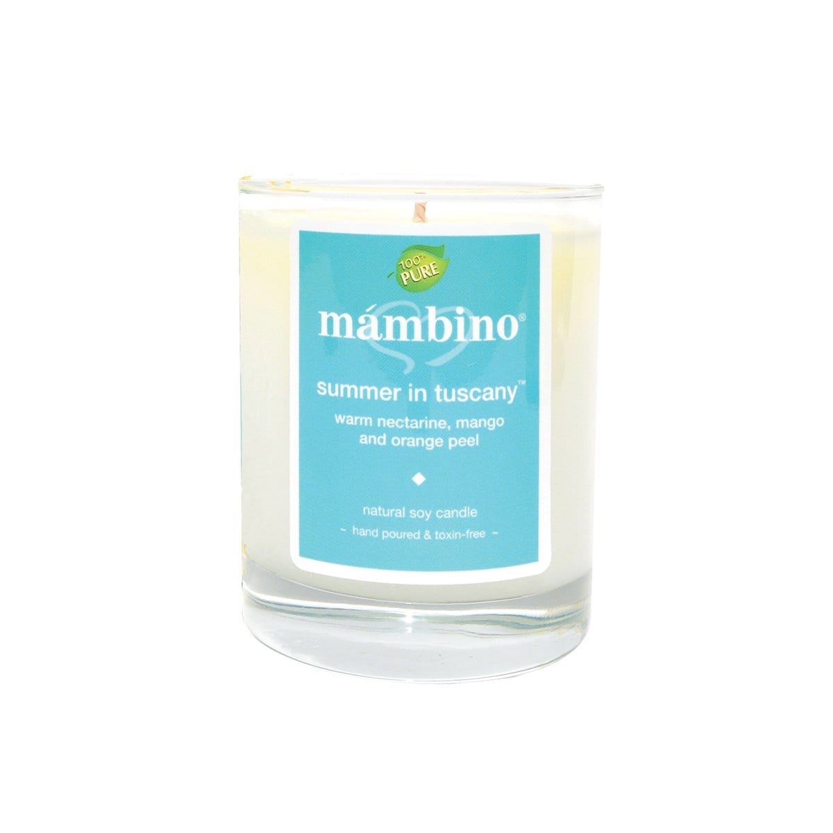 Summer In Tuscany Candle, Warm Nectarine + Mango, 50 hour burn